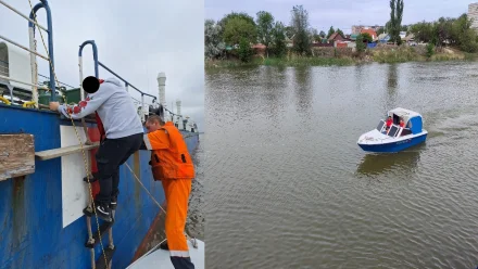 В Астрахани ещё одному моряку потребовалась медпомощь