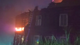 В Трусовском районе Астрахани ликвидировали крупный пожар 