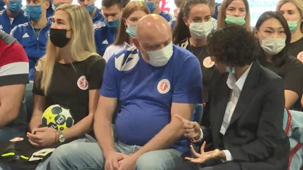 Игорь Бабушкин встретился со спортсменами астраханских клубов 