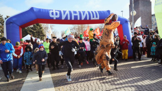 В Астрахани в первое утро 2024 года прошла традиционная пробежка