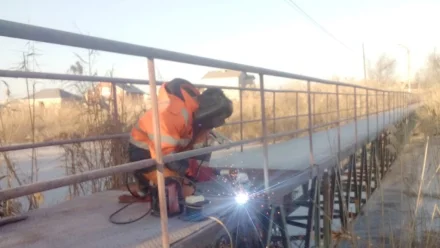 В Астрахани начался ремонт моста через Солянку