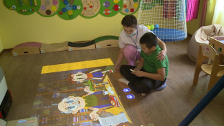 В Астрахани работает сенсорная комната для особенных детей 