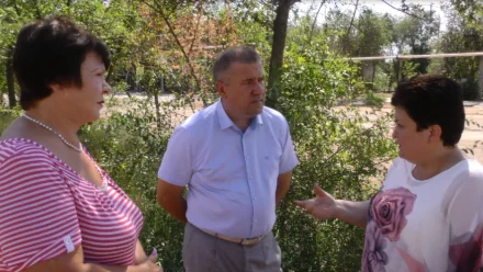 В Астрахани сквер в АЦКК планируют кардинально обновить