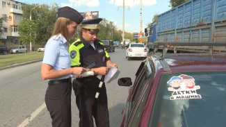 В Астрахани Госавтоинспекция провела рейд по соблюдению правил перевозки детей