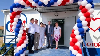 В селе Ватажное Астраханской области открылся новый современный ФАП 