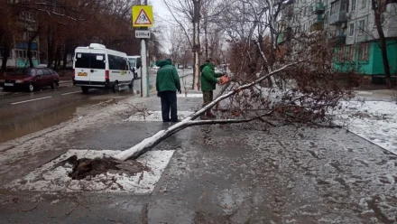 В Астраханской области ввели режим повышенной готовности из-за непогоды 