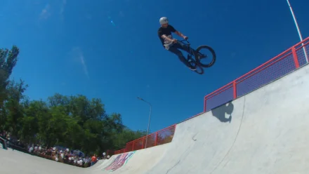 Как в Астрахани прошёл фестиваль экстремальных видов спорта