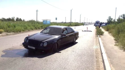 В Астрахани водитель Mercedes насмерть сбил 69-летнюю женщину