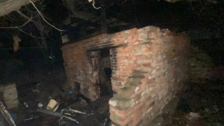 В Ленинском районе Астрахани на пожаре погиб мужчина