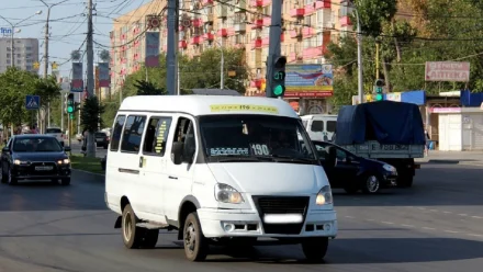 Под Астраханью урегулировано движение маршрутного автобуса № 190