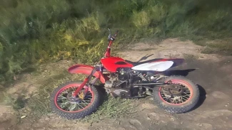 Под Астраханью юный мотоциклист устроил ДТП