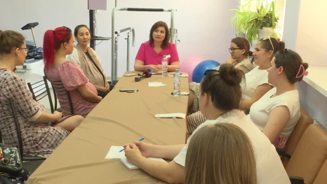 В Астрахани в роддоме проводятся занятия для будущих мам
