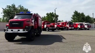 МЧС России увеличило группировку сил и средств для ликвидации пожаров в Астраханской области 