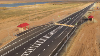 Под Астраханью капитально отремонтировали порядка 13 км трассы Р-216