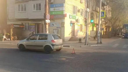 В Астрахани на улице Адмирала Нахимова сбили велосипедиста-подростка