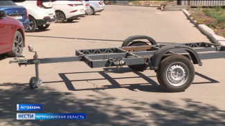 Астраханское предприятие разрабатывает складной автомобильный прицеп