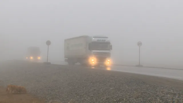 Астраханским водителям напоминают о мерах безопасности во время тумана