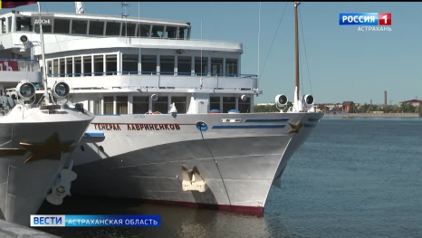 В этом году Астрахань примет около 120 круизных теплоходов