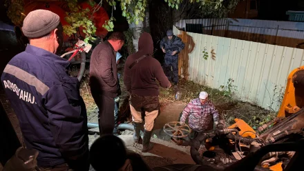  Холодную воду в части Правобережья Астрахани дали досрочно