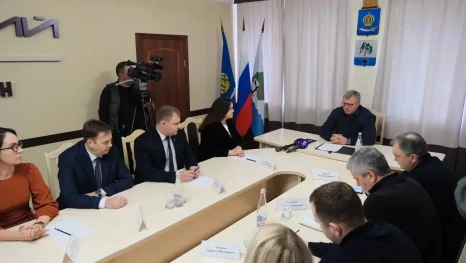 Игорь Бабушкин обсудил вопросы создания инфраструктуры с новым руководством и активом Приволжского района