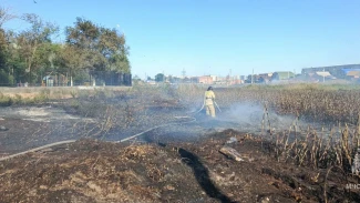 В Трусовском районе Астрахани ликвидировали пожар у детсада