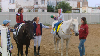 В Астраханской области проводят занятия по иппотерапии