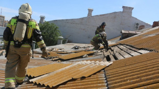 В Кировском районе Астрахани загорелась квартира