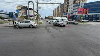 В Астрахани на улице Боевой в ДТП пострадала 4-летняя девочка
