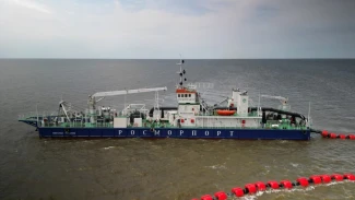 В Астраханской области начали дноуглубление на Волго-Каспийском морском канале