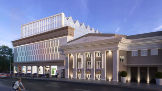 В сети появились первые кадры проекта реставрации кинотеатра «Октябрь»