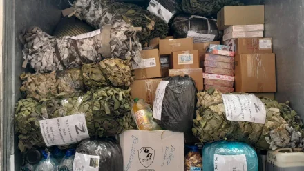 Астраханцы доставили гуманитарный груз в зону СВО