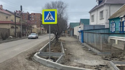 В Астрахани стартовал ремонт на улице Маркина