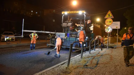 В Астрахани ремонт улицы Космонавтов подходит к концу
