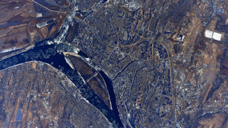 Российский космонавт сфотографировал Астрахань с МКС 