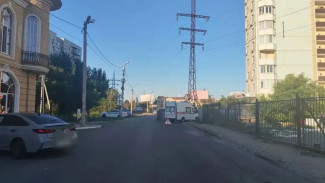 В Астрахани на улице Минусинской сбили несовершеннолетнего пешехода