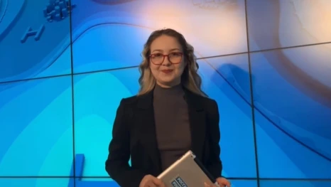 Корреспондент ГТРК "Лотос" присоединилась к конкурсу поздравлений мужчин с 23 февраля