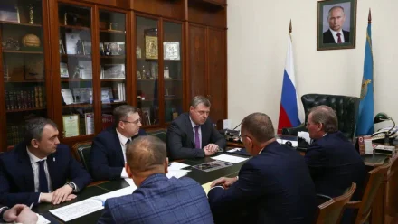 Игорь Бабушкин встретился с гендиректором Каспийского трубопроводного консорциума