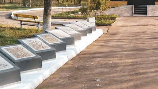 В Астраханской области восстановили повреждённый мемориал