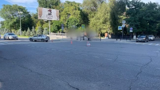 В центре Астрахани сбили девочку