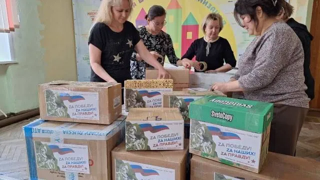 Астраханские дети написали участникам СВО тысячи писем