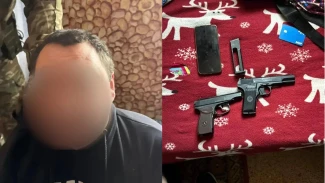 В Астрахани задержали хулигана, который ехал в автобусе с пистолетом