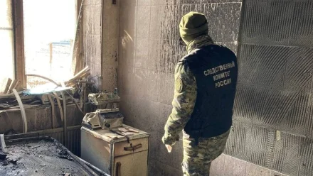 В Астрахани СК завёл дело по факту гибели людей при пожаре в инфекционной больнице 