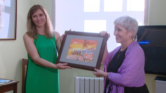 В Астрахани открылась выставка работ художников Донбасса