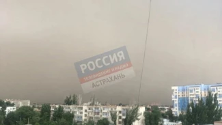  В Астраханской области прогнозируется пыльная буря