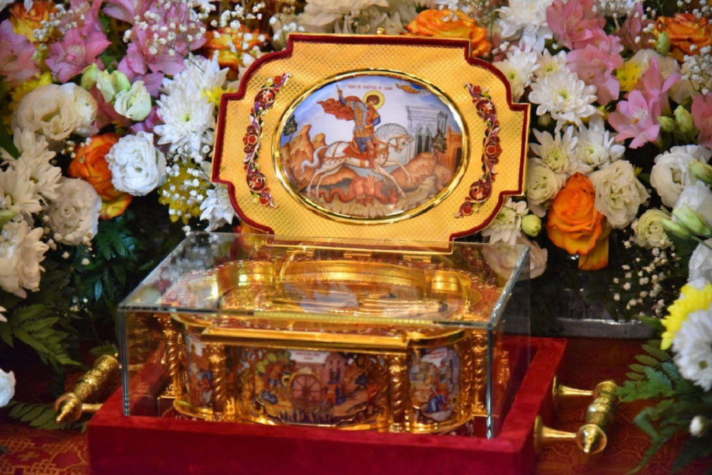 В Астрахань прибудет ковчег с мощами Георгия Победоносца