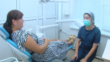 В Астрахани беременные женщины прошли профосмотр у стоматолога