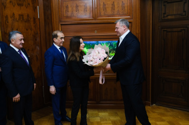 Астраханский губернатор провел встречу с главой Апшеронского района Азербайджана