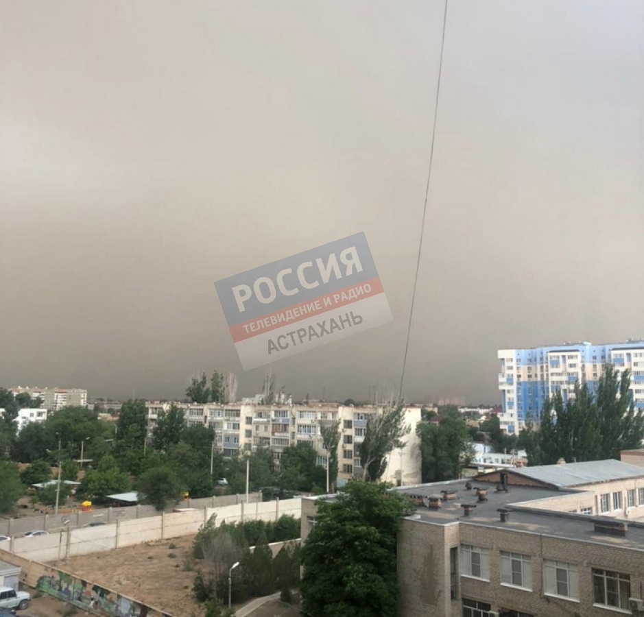В Астраханской области 14 апреля ожидаются дождь и пыльные бури