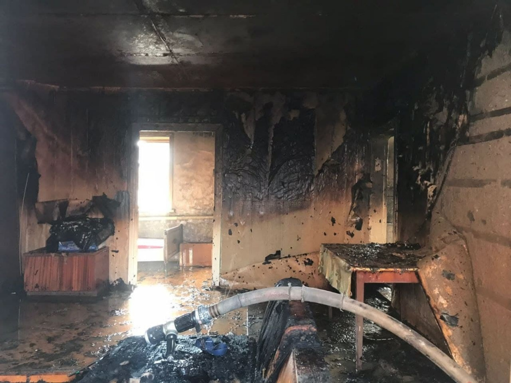 Под Астраханью при пожаре в доме погиб 43-летний мужчина