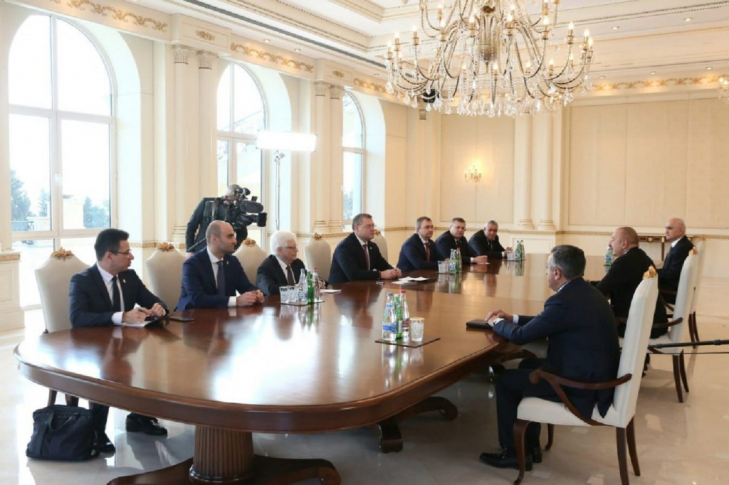 Губернатор Астраханской области и президент Азербайджана обсудили вопросы сотрудничества